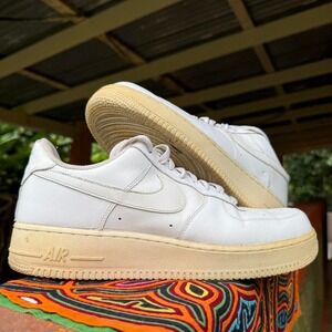 Vintage Nike Air‎ Force 1 Low White size 10.5 men sneakers 315122-111